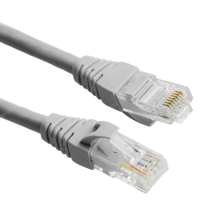 CAT5e network cable computer broadband router 8-core twisted pair network cable 15m Offwhite Aluminum-magnesium wire